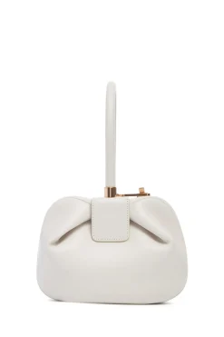 Nina Bag in Ivory Nappa Leather