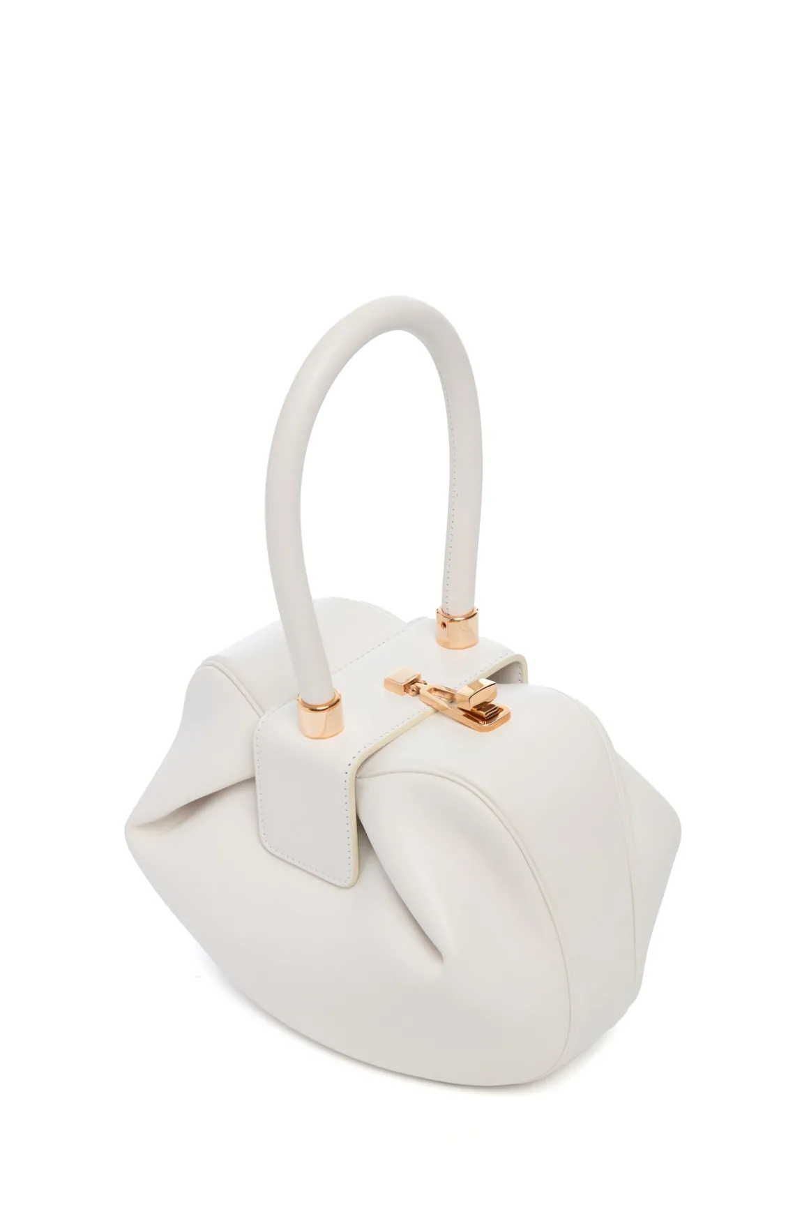 Nina Bag in Ivory Nappa Leather
