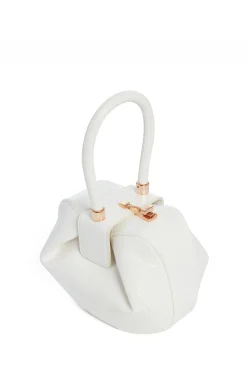 Nina Bag in Ivory Snakeskin