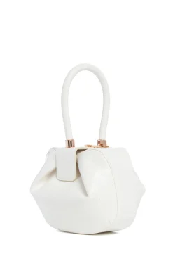 Nina Bag in Ivory Snakeskin