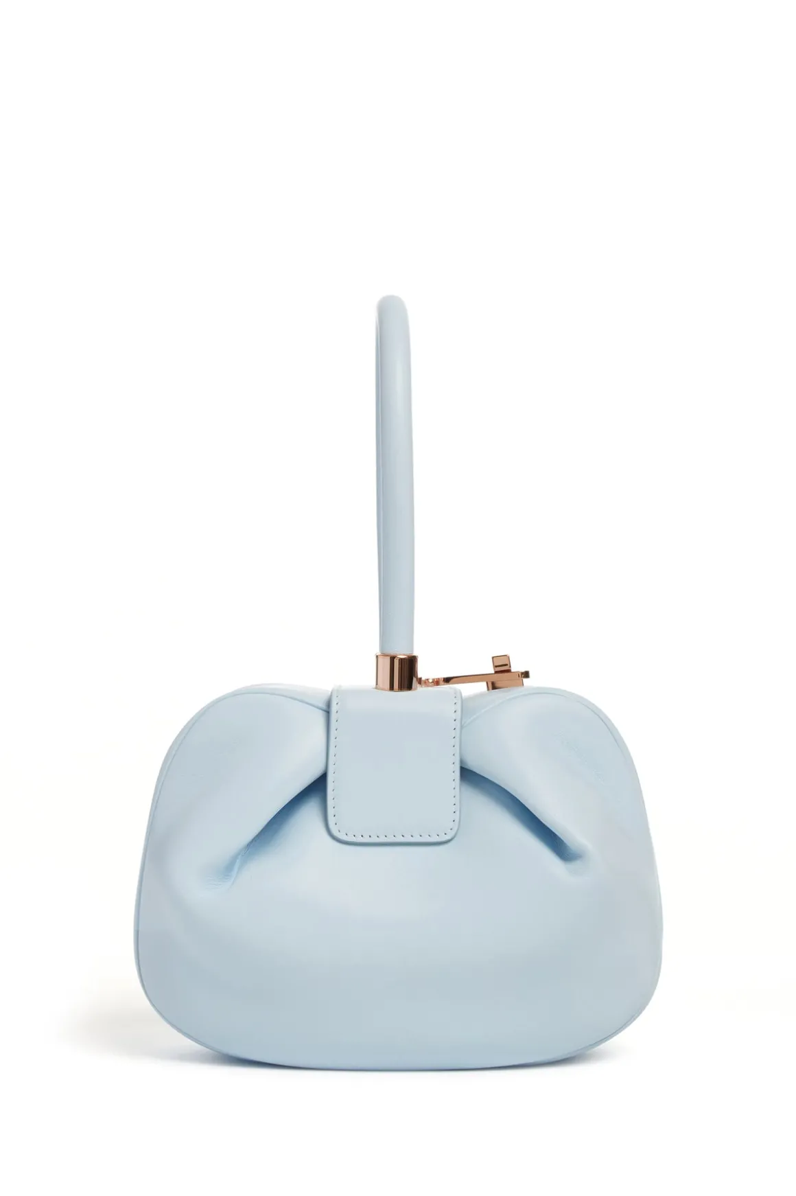 Nina Bag in Light Blue Nappa Leather