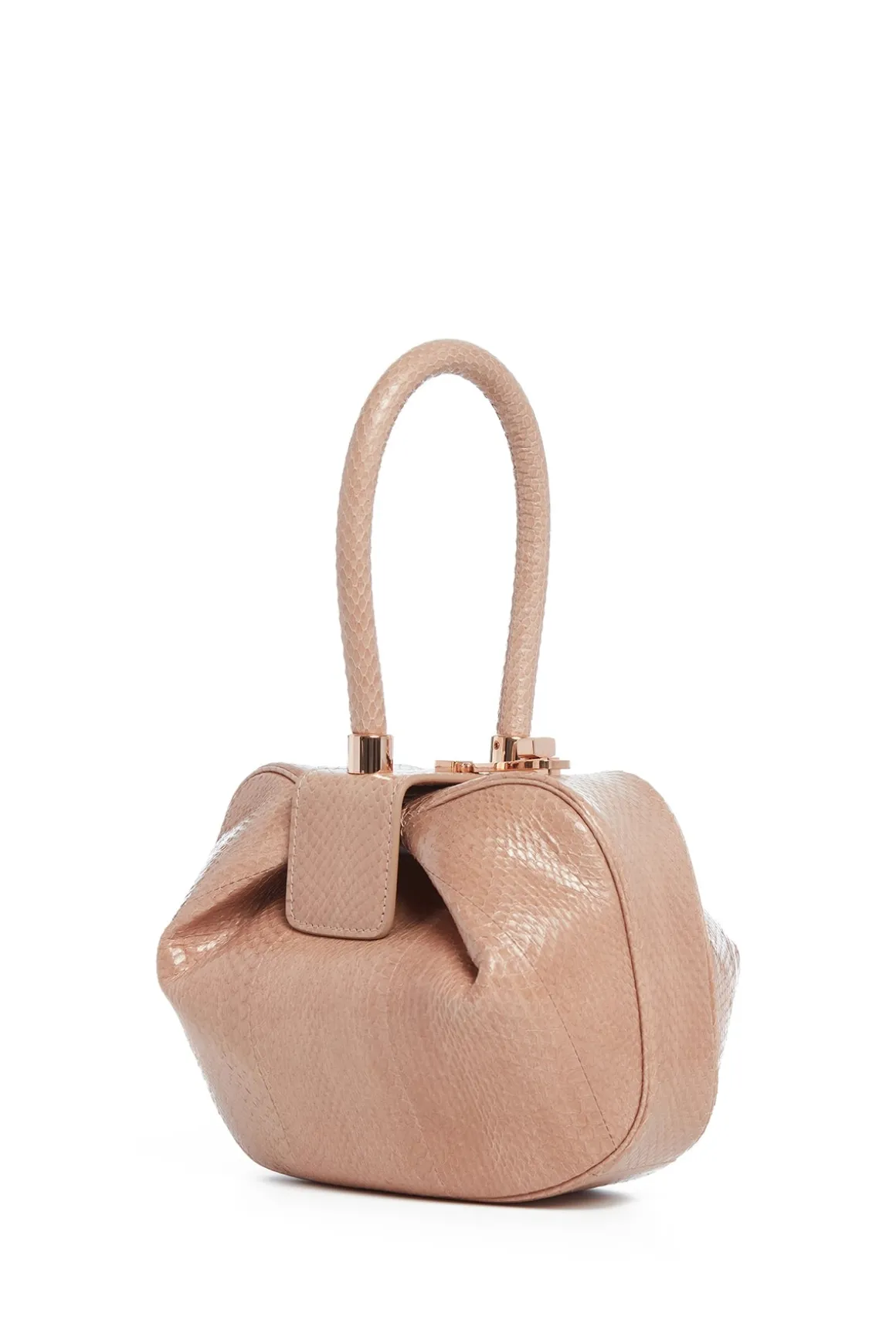 Nina Bag in Nude Snakeskin