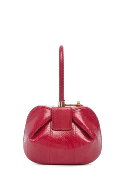 Nina Bag in Red Snakeskin