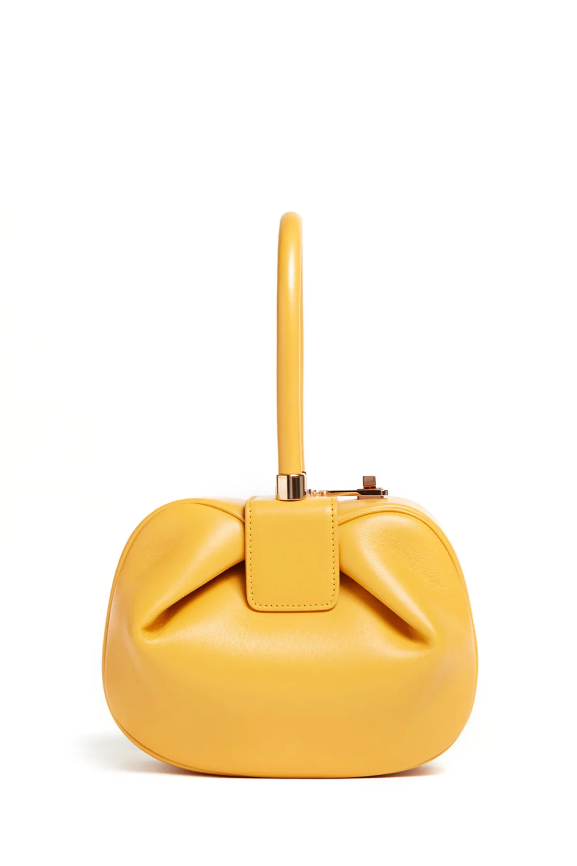 Nina Bag in Yellow Nappa Leather