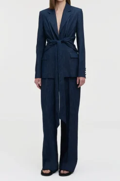 Norman Wide-leg Pant in Recycled Cotton Denim