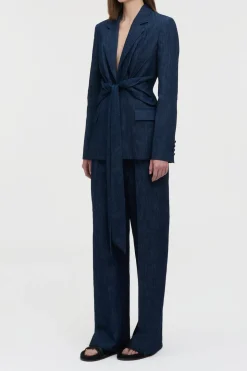 Norman Wide-leg Pant in Recycled Cotton Denim