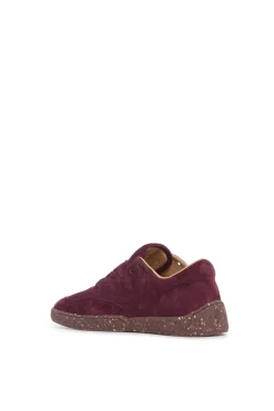 Ohio Slip-on Sneaker in Bordeaux Nubuck