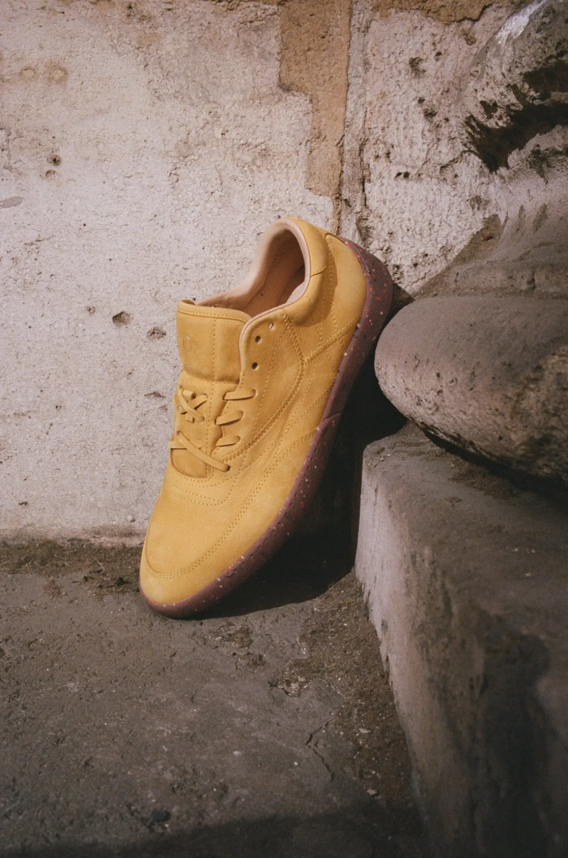 Ohio Slip-on Sneaker in Golden Birch Nubuck