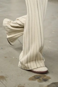 Ohio Slip-on Sneaker in Ivory Cashmere Boucle
