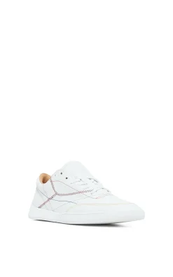 Ohio Slip-on Sneaker in White Leather
