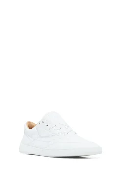Ohio Slip-on Sneaker in White Textured Leather