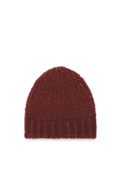 Pacino Knit Hat in Burnt Sienna Welfat Cashmere