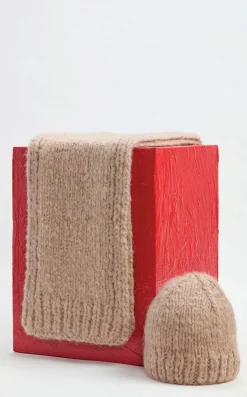 Pacino Knit Hat in Oatmeal Welfat Cashmere