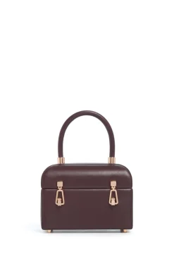 Patsy Bag in Bordeaux Nappa Leather