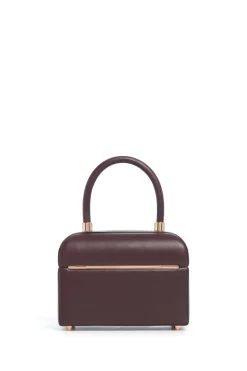 Patsy Bag in Bordeaux Nappa Leather
