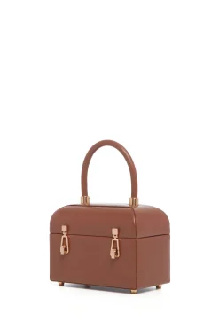 Patsy Bag in Cognac Nappa Leather