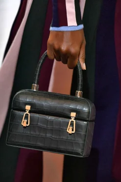 Patsy Bag in Green Crocodile Leather