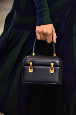 Patsy Bag in Navy Nappa Leather