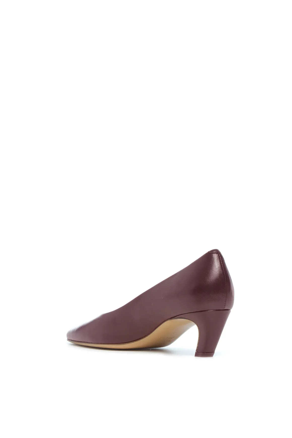 Peggy Pump in Bordeaux Nappa Leather