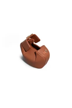 Rafaela Coin Purse in Cognac Nappa Leather
