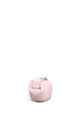Rafaela Coin Purse in Pink Suede