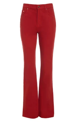 Rey Straight-leg Jean in Antelope Orange Recycled Cotton Denim