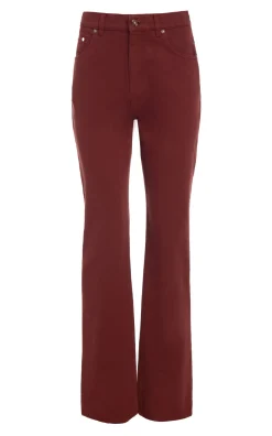 Rey Straight-leg Jean in Burnt Sienna Recycled Cotton Denim