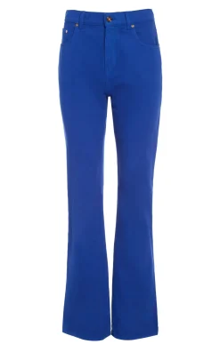 Rey Straight-leg Jean in Cobalt Recycled Cotton Denim
