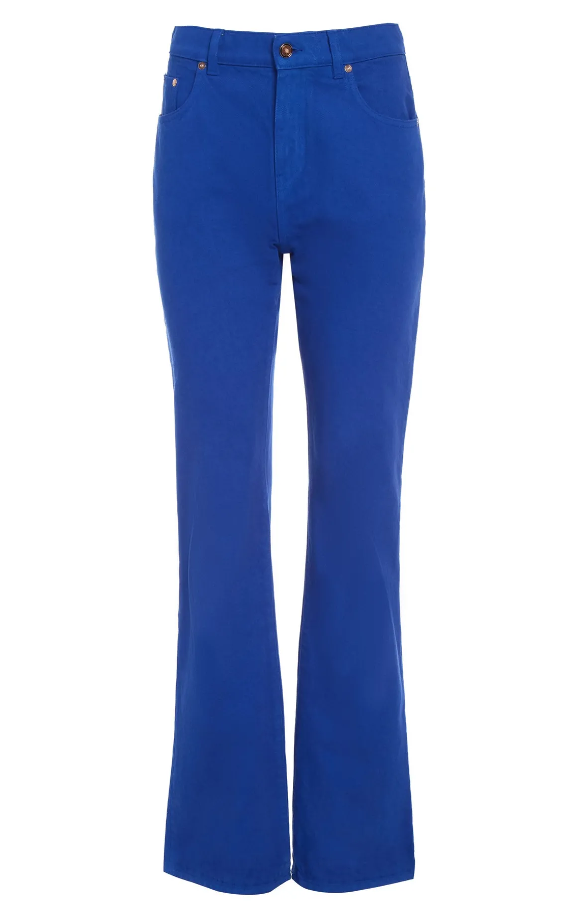 Rey Straight-leg Jean in Cobalt Recycled Cotton Denim