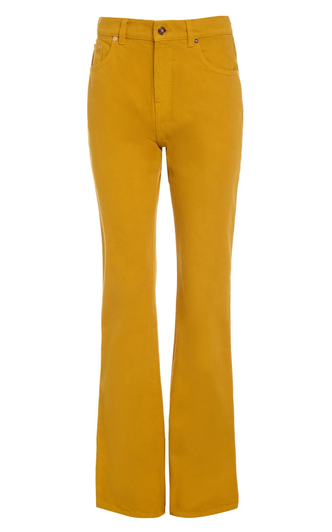 Rey Straight-leg Jean in Golden Birch Recycled Cotton Denim