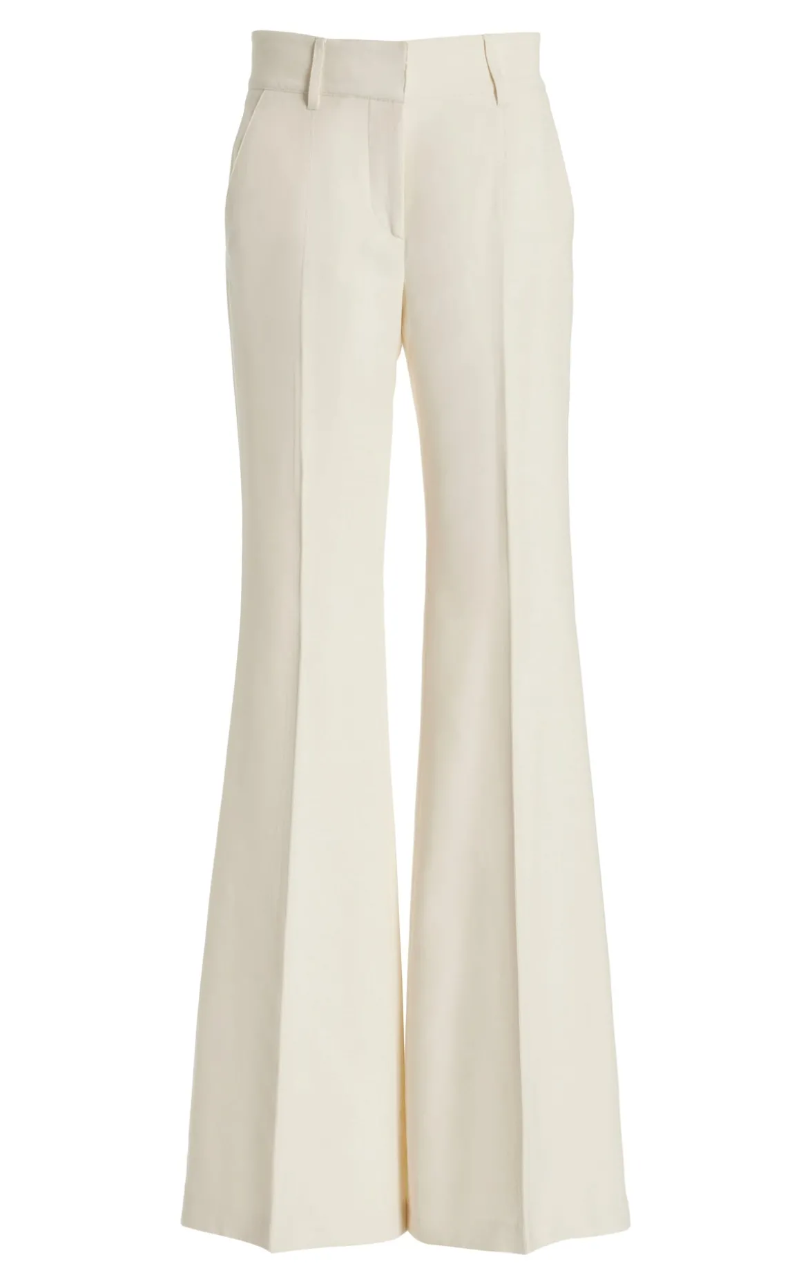 Rhein Flare Pant in Ivory Sportswear Wool