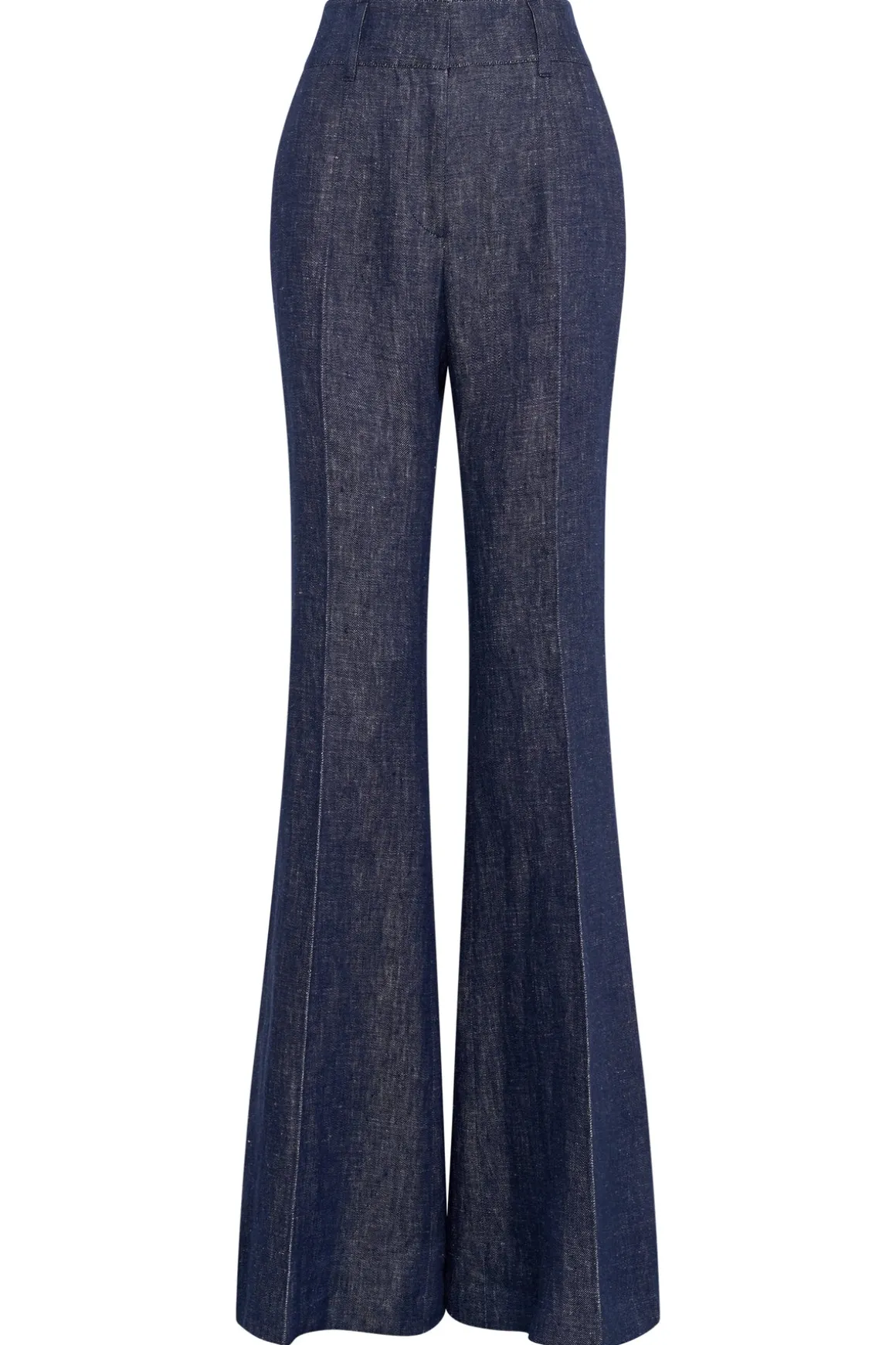 Rhein Flare Pant in Stone Washed Linen Denim