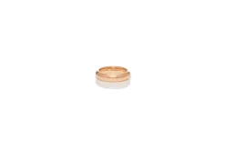Ring in 18K Rose Gold & Vitreous Red Enamel
