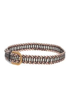 Sam Braided Belt in Cognac Multi Leather