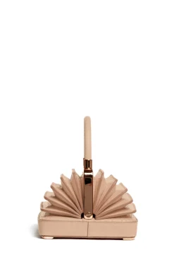 Small Diana Bag in Nude Snakeskin