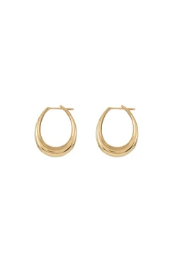 Small Drop Earrings in 18K Yellow Gold