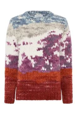 Sylphora Knit Crewneck Sweater in Mountain Welfat Cashmere