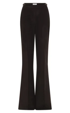 Vesta Flare Pant in Chocolate Fine Cashmere Corduroy
