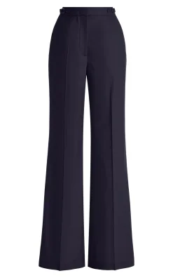 Vesta Flare Pant in Dark Navy Sportswear Wool