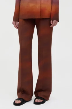 Vesta Flare Pant in Mountain Virgin Wool