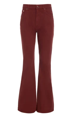 Willa Bootcut Jean in Burnt Sienna Recycled Cotton Denim
