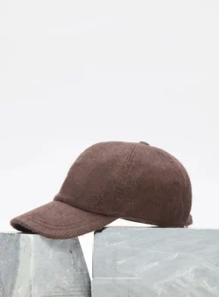 Zed Baseball Hat in Chocolate Cashmere