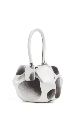Adam Pendleton x Gabriela Hearst Nina Bag in Black & White Satin № 21