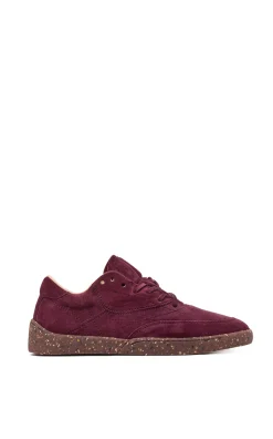 Ohio Slip-on Sneaker in Bordeaux Nubuck