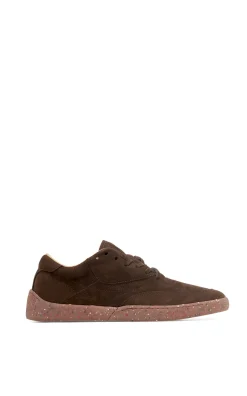 Ohio Slip-on Sneaker in Dark Chocolate Nubuck