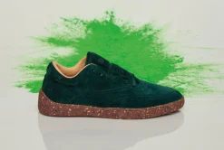 Ohio Slip-on Sneaker in English Green Nubuck